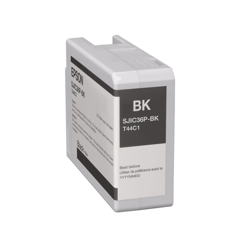Cartouche d'encre EPSON SJIC36P-BK noire pour ColorWorks C6000 et C6500