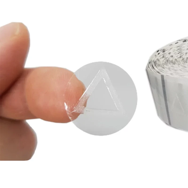 Étiquettes braille / triangle tactile