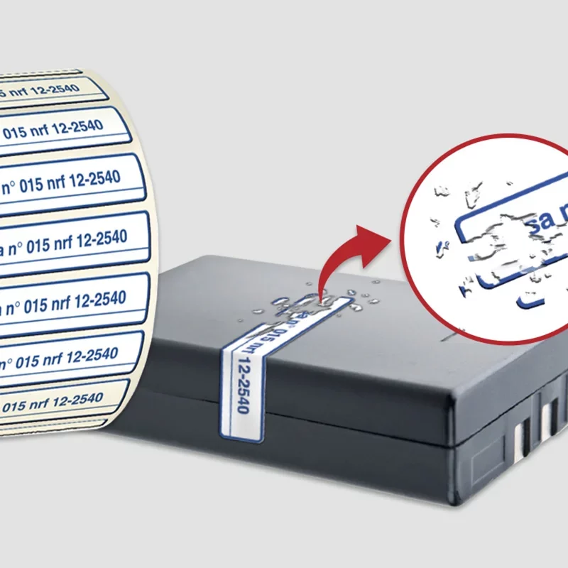 Étiquettes destructibles - Image 4
