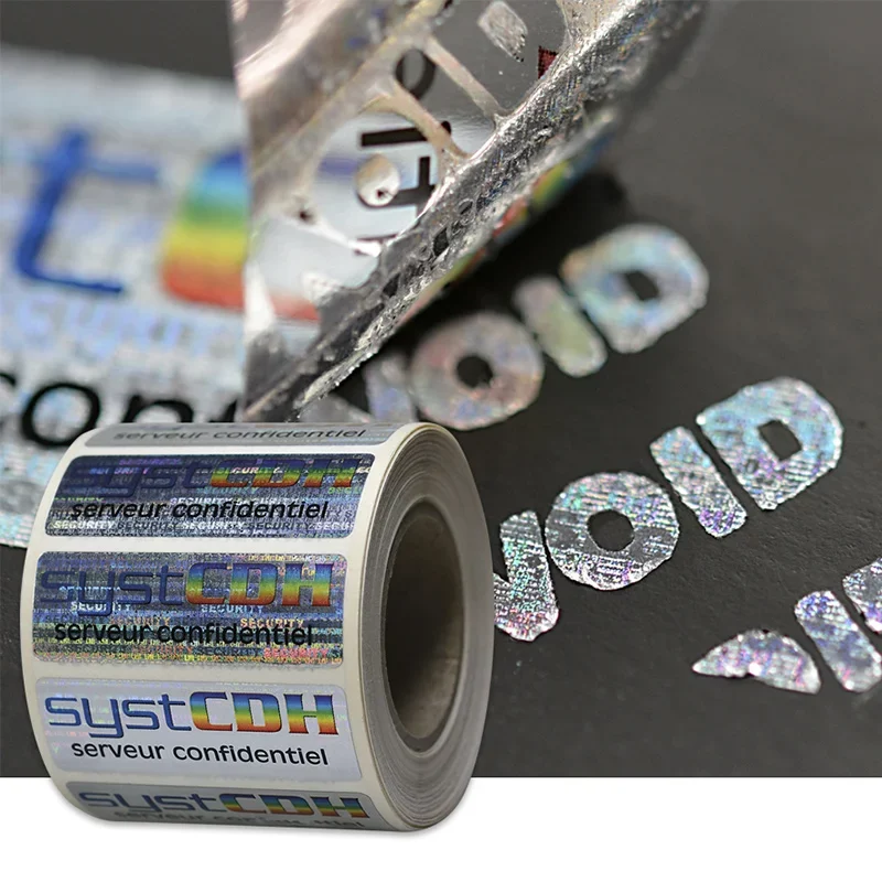 Étiquettes VOID anti-contrefaçon