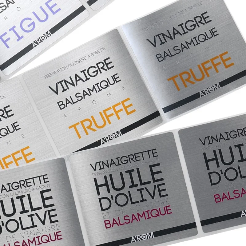 Étiquettes métallisées - Image 3