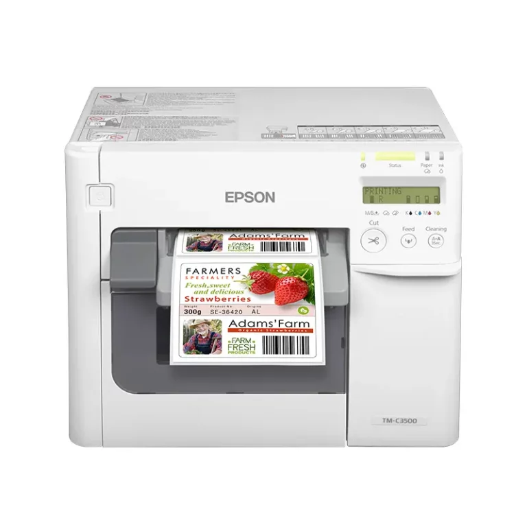 Imprimante d&rsquo;étiquettes couleur EPSON ColorWorks C3500