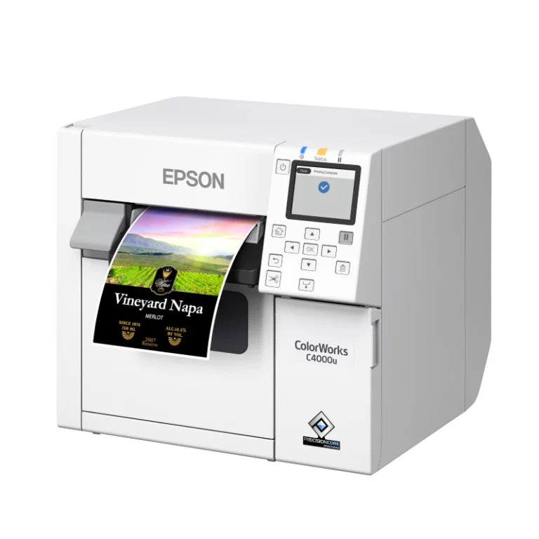 Imprimante d&rsquo;étiquettes couleur EPSON ColorWorks C4000