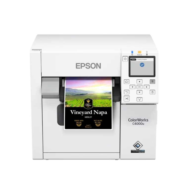 Imprimante d&rsquo;étiquettes couleur EPSON ColorWorks C4000