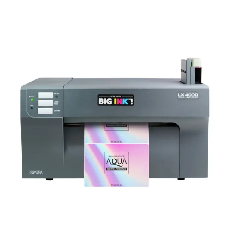 Imprimante d&rsquo;étiquettes couleur PRIMERA LX4000e
