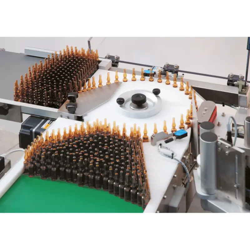 Étiquetage ampoules carrousel étoile ALpharma A