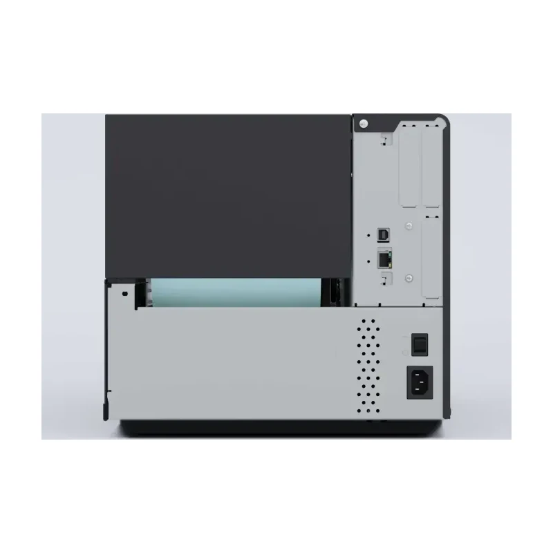 Imprimante TOSHIBA TEC BX600 vue de l'arrière, connectique