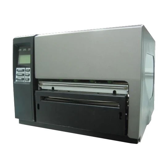 Imprimante d'étiquettes industrielle TSC TTP-384M, transfert thermique et thermique direct, vue de face
