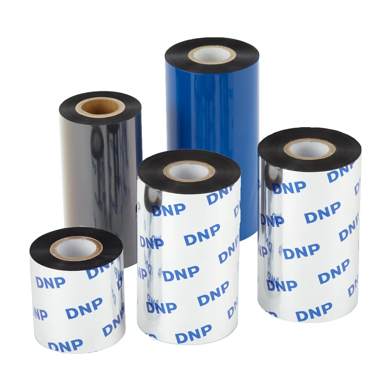 Ruban transfert thermique DNP TR4085+ cire renforcée