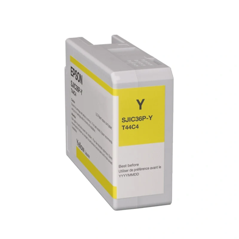 Cartouche d'encre EPSON SJIC36P-Y jaune pour ColorWorks C6000 et C6500