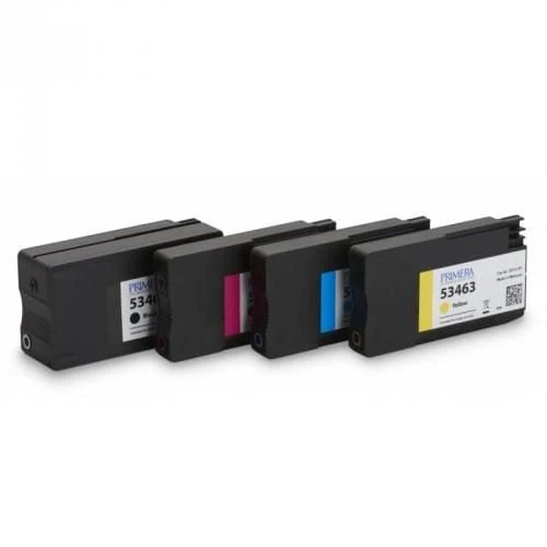Cartouches d'encre séparées noire, cyan, magenta et jaune de la PRIMERA LX1000e