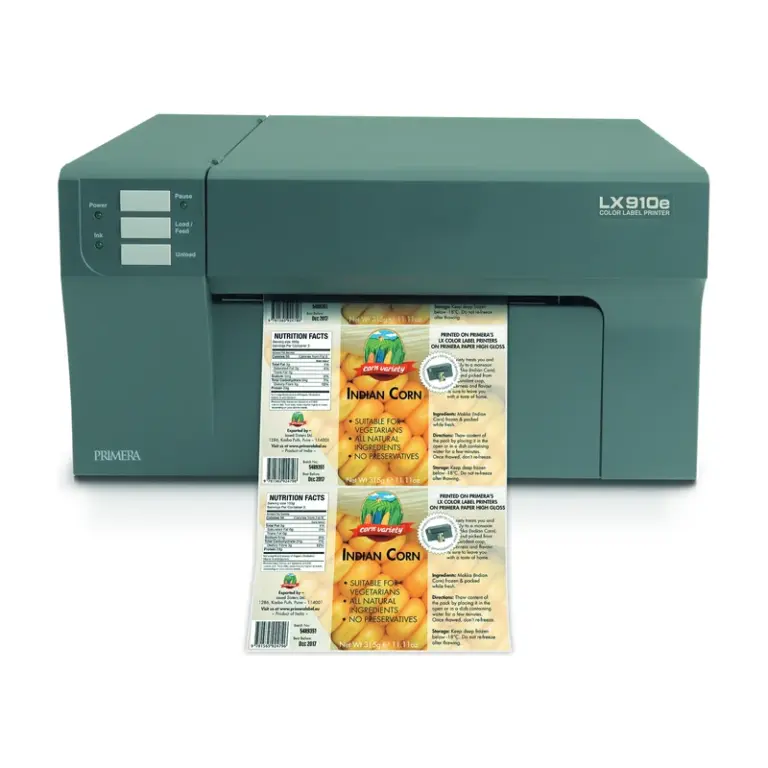 Imprimante d&rsquo;étiquettes couleur PRIMERA LX910e